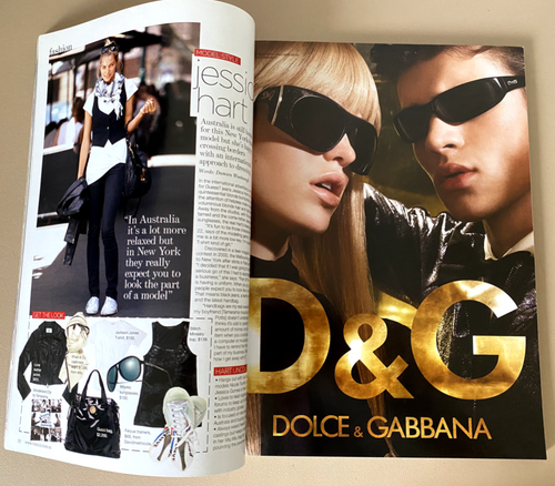 Vogue Australia May 2008 Sasha Pivovarova Natalia Vodianova Jess Hart Cat McNeil - Picture 5 of 21
