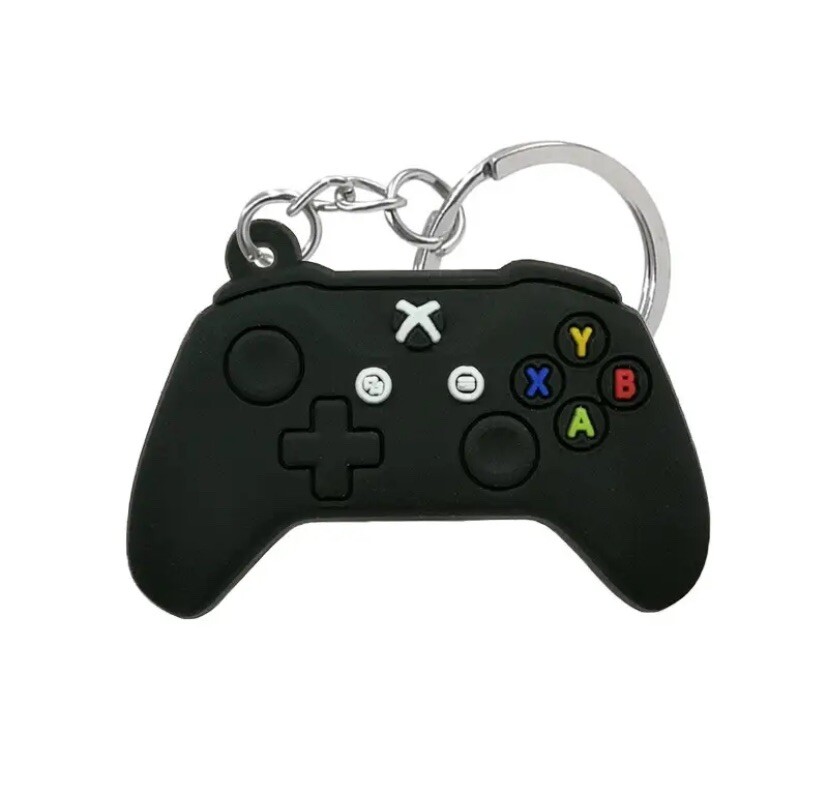 Xbox Controller Themed Rubber Keychain/Keyring - Black | eBay