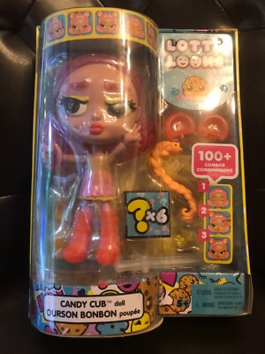 NEW Lotta Looks Cookie Swirl Candy Cub Doll