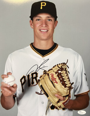 Tyler Glasnow Signed Pittsburgh Pirates 11x14 Photo JSA (Q12870