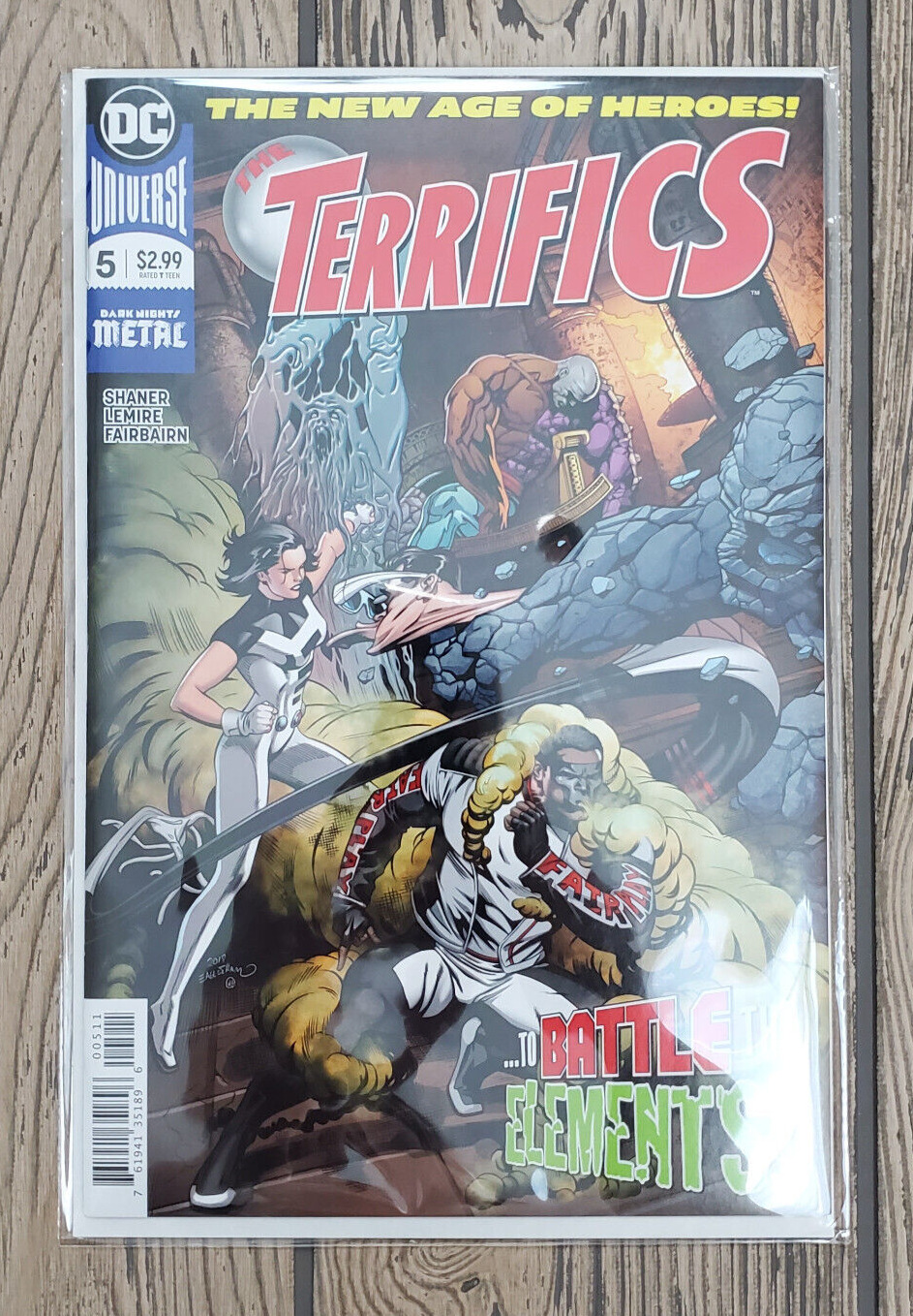 The Terrifics Comic Book Issue #5 DC Universe 2018 Dark Night/Metal