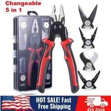 5 in 1 Multifunctional Plier Set with 5 Inter...
