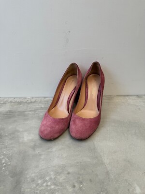 Gianvito Rossi Pink Suede Pumps