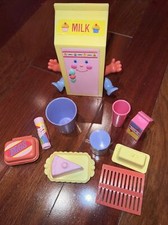 Mattel 1988 Cherry Merry Muffin Pour N Chill Set Complete In EUC Vintage