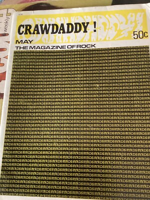 Crawdaddy Magazine 1968 Featuring Jimi Hendrix, Bee Gees, Bob Dylan