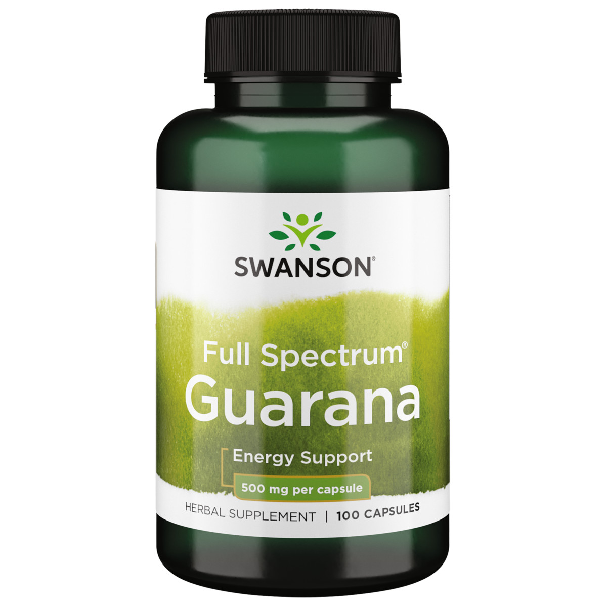 Swanson Full Spectrum Guarana 500 мг 100 капсул 2190₽