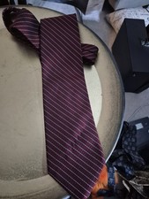 Vintage Boulder 100% Silk Tie Made In America Made In USA