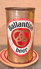 1960 BOTTOM OPENED BALLANTINE STEEL  FLAT TOP...