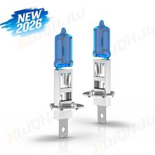 For Mitsubishi Outlander 2005-2006 Pair H1 Headlight Low Beam Halogen Bulb white