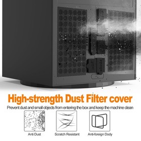 Dust Filter for Xbox Series X - 8 Silicone Plugs, 4 PVC Mesh Covers & 6 Grip Cap