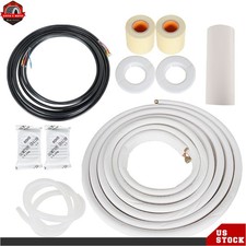 1/4"-3/8" High Quality Install Kit For Mini Split Heat Pump Systems 25 Ft NEW