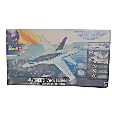 Maverick F/A-18 Hornet Revell Top Gun 1:72 Plastic Model Kit Easy Click System