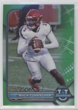 2021 Bowman U Chrome Prospects Green Refractor 73/99 Malik Cunningham #92 03si