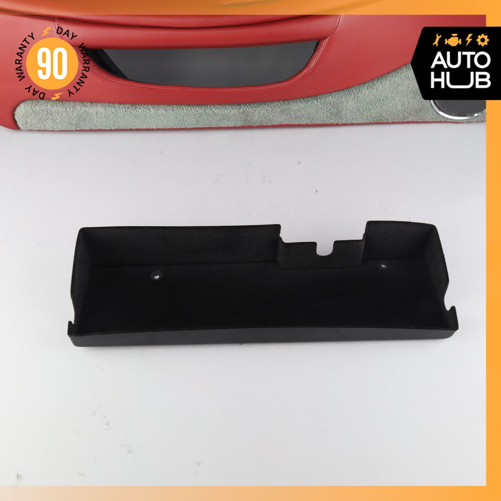00-04 Aston Martin DB7 Vantage Front Left Driver Side Door Panel Red OEM 35k