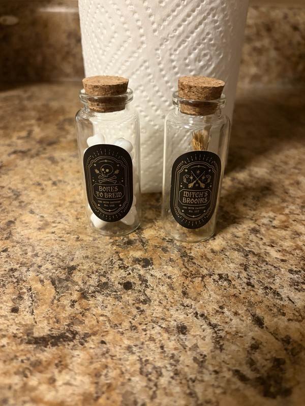 Target Bullseye Playground Halloween Mini Potion Bottles New 2024 Bones & Brooms