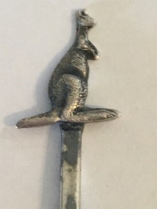 Kangaroo Vintage Souvenir Spoon Collectible