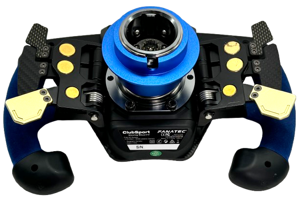 Volant Fanatec Podium Blue F1 - Édition Limitée - Avec Quick Release (QR) - PS4/PS5/PC