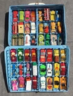 Vintage Matchbox Original Carry Case (No:41) With 48 Cars