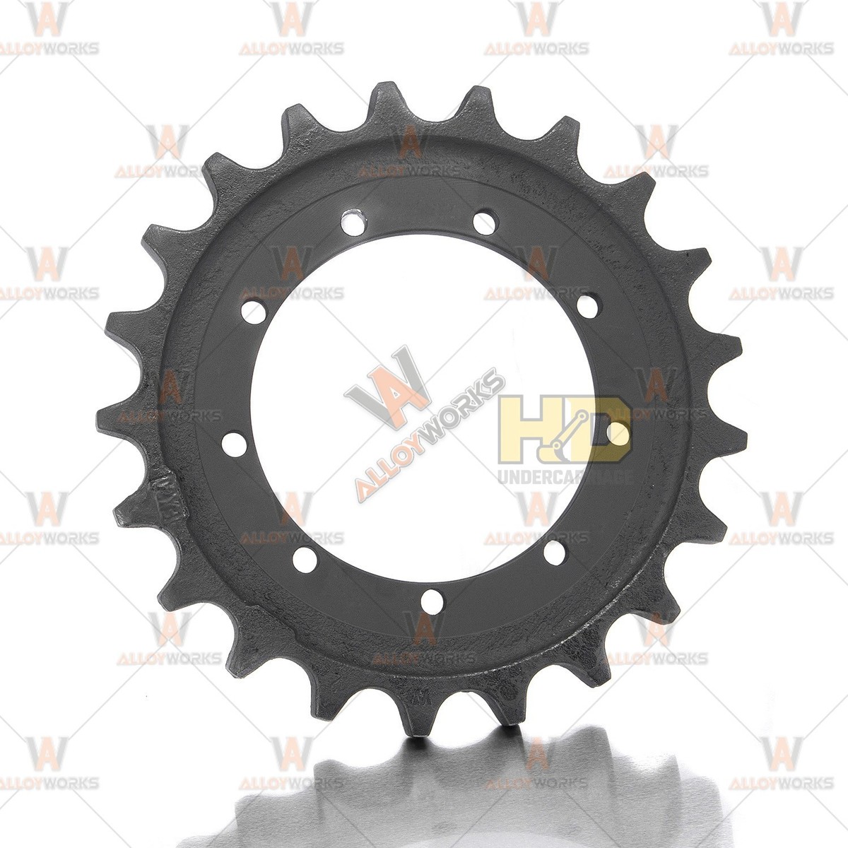 2× 9 Hole 21 Teeth Drive Sprocket For Kubota KX033-4 KX91-3 KX71-3