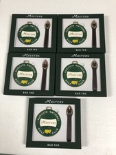 Lot Of 5 Masters Golf Bag Tags