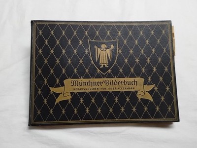 Munchner Bilderbuch - Drawings of Munich Architecture - 1950's Vintage Hardcover