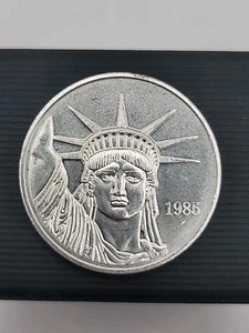999 自由の女神メダル Silver Trade Liberty 1979 12th on auction at sold Silver .999 ozt 1 Eagle Lobby Liberty その他