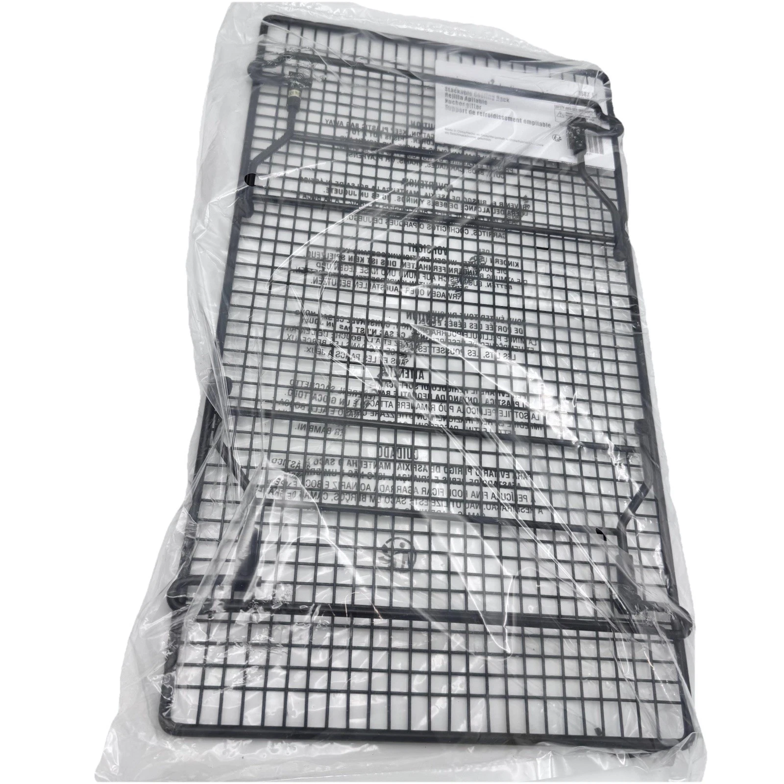 NEW PAMPERED CHEF #1587 One Black Stackable Cooling Rack Rectangle Sealed Bake
Opens in a new window