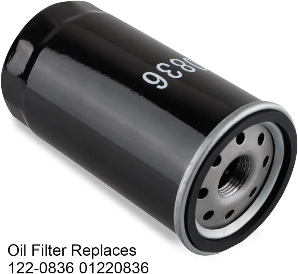 122-0836 Oil Filter 140-3116 Air Filter for Cummins Onan 5500 7000 RV Generators - Image 3 of 4