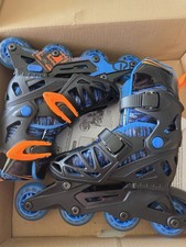 Roller Derby Tracer Boys Youth Adjustable Inline Skates Size 12-1 MPN I149B