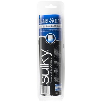 Sulky Of America Fabri-Solvy Washaway Stabilizer, 8'' by 9 9 yd, White