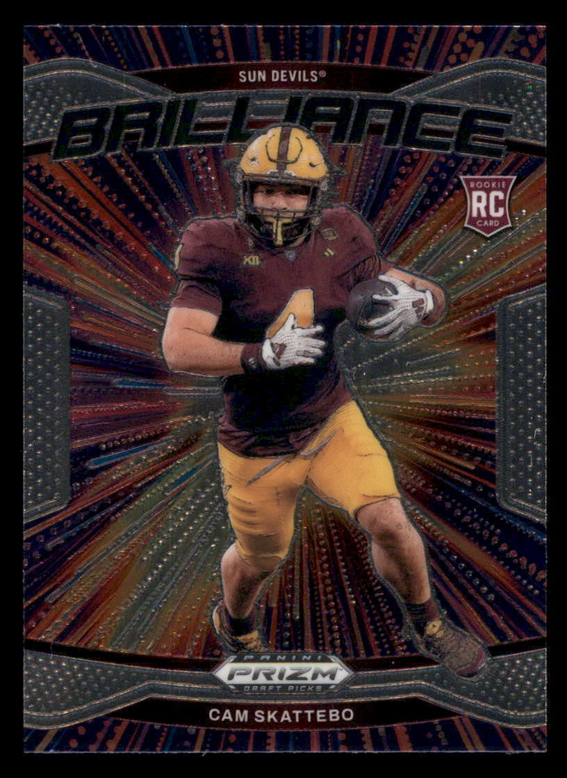 2025 Panini Prizm Draft Picks #3 Cam Skattebo Brilliance
