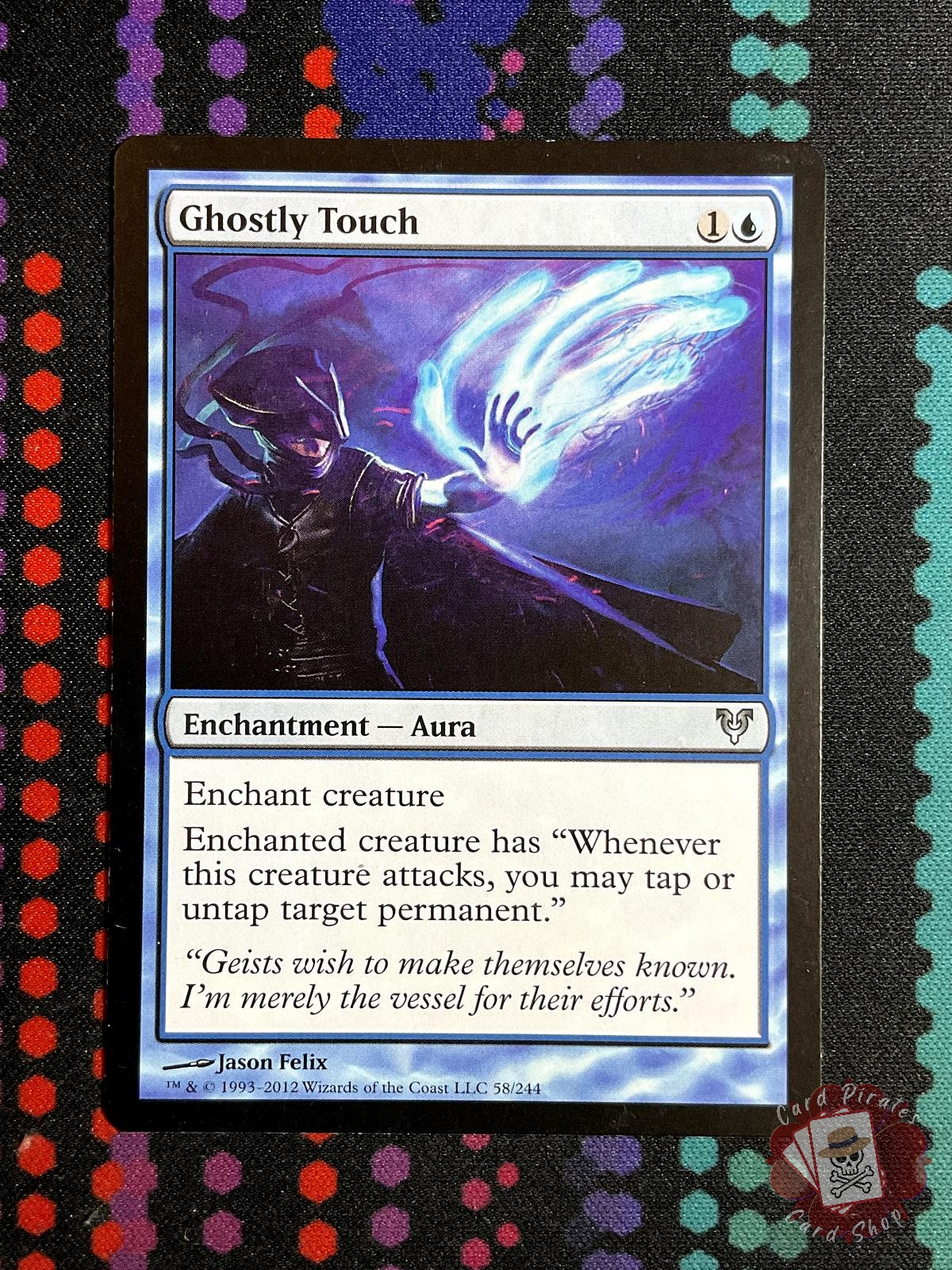 Ghostly Touch 58 Uncommon Avacyn Restored Magic: The Gathering Lightly Played