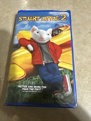 Stuart Little 2 VHS 2002 Columbia TriStar Original Blue Clamshell 