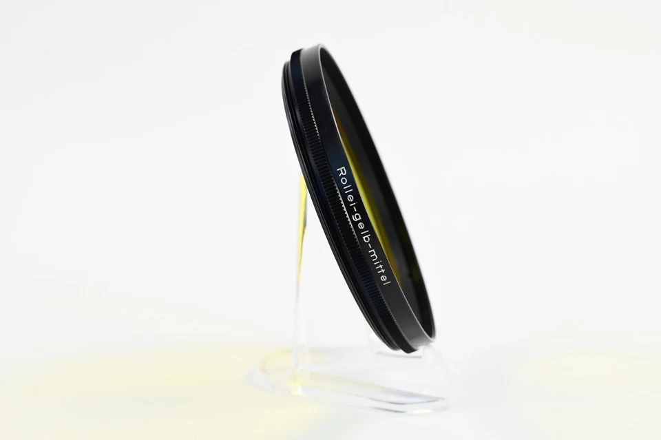 Rollei Gelb Mittel VII Medium Yellow Filter LXFEL 975040 for SL66 #G338 - Image 3 of 4