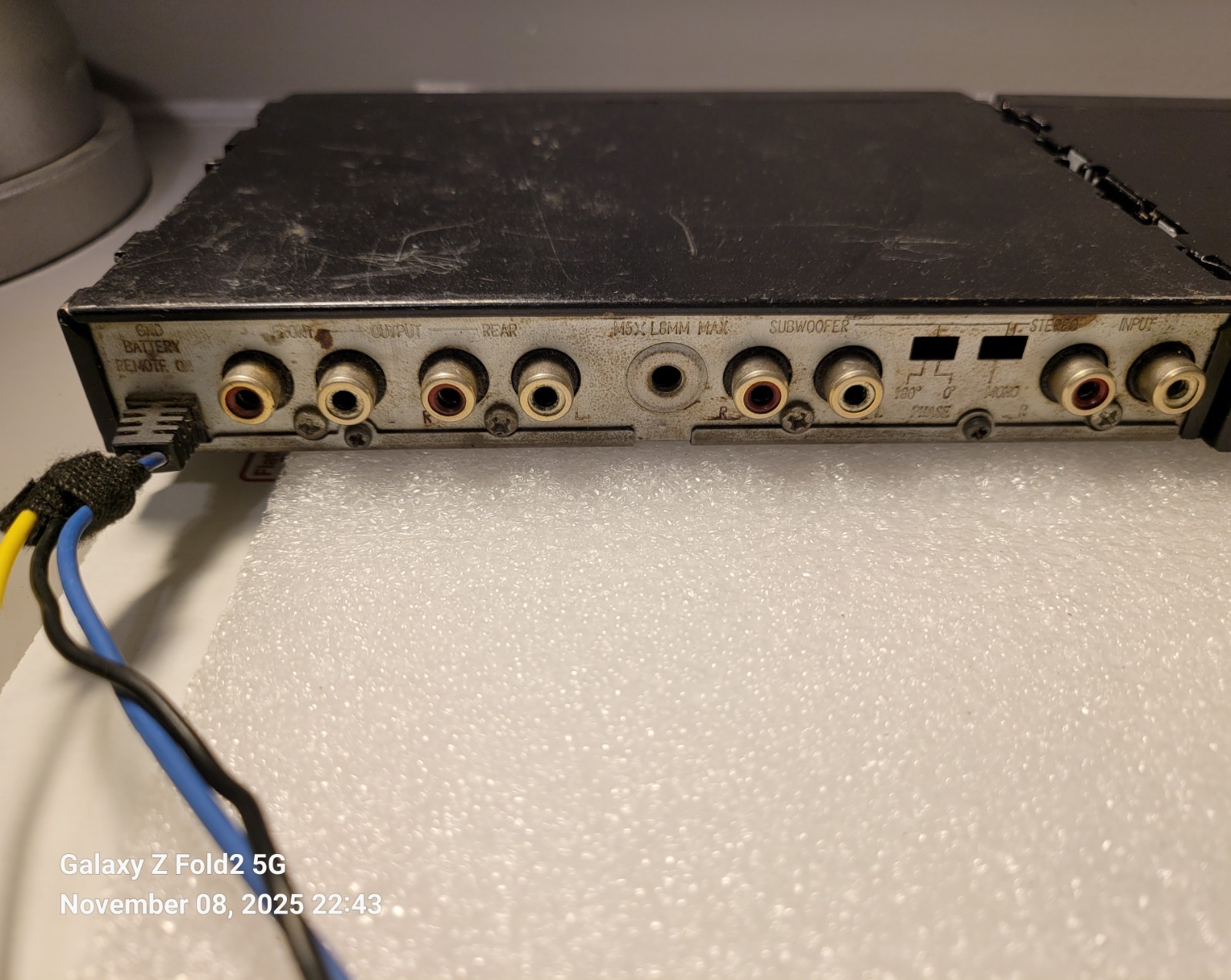 Alpine ERE-G180 Equalizer Old School Car Equalizer 11 Bands Good Working