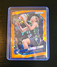 Panini 2025 WNBA Prizm Alanna Smith Minnesota Lynx #101 Orange Ice Prizm