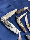 Lot Of Folding Pocket Knife Barlow Sabre Schrade Fish Knife Parts Or Repair — photo 5