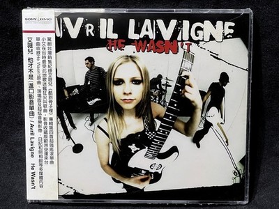 Avril Lavigne He Wasn't Taiwan Ltd Edition w/obi Enhanced CD Single Sealed 2005