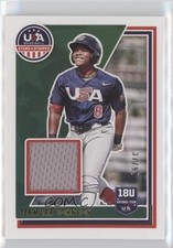 2022 USA Baseball Stars & Stripes Materials Gold 37/99 Termarr Johnson 08z4