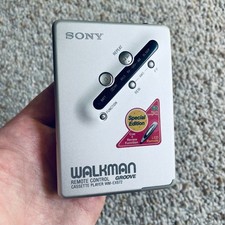 Sony EX672 Walkman Cassette Player, Excellent Silver  Working :  0495