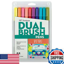 Tombow 56217 Dual Brush Pen Art Markers Retro...