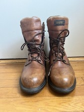 Vintage Red Wing Shoes 1823 GORE-TEX Brown Leather Work Boots EH Mens 11D