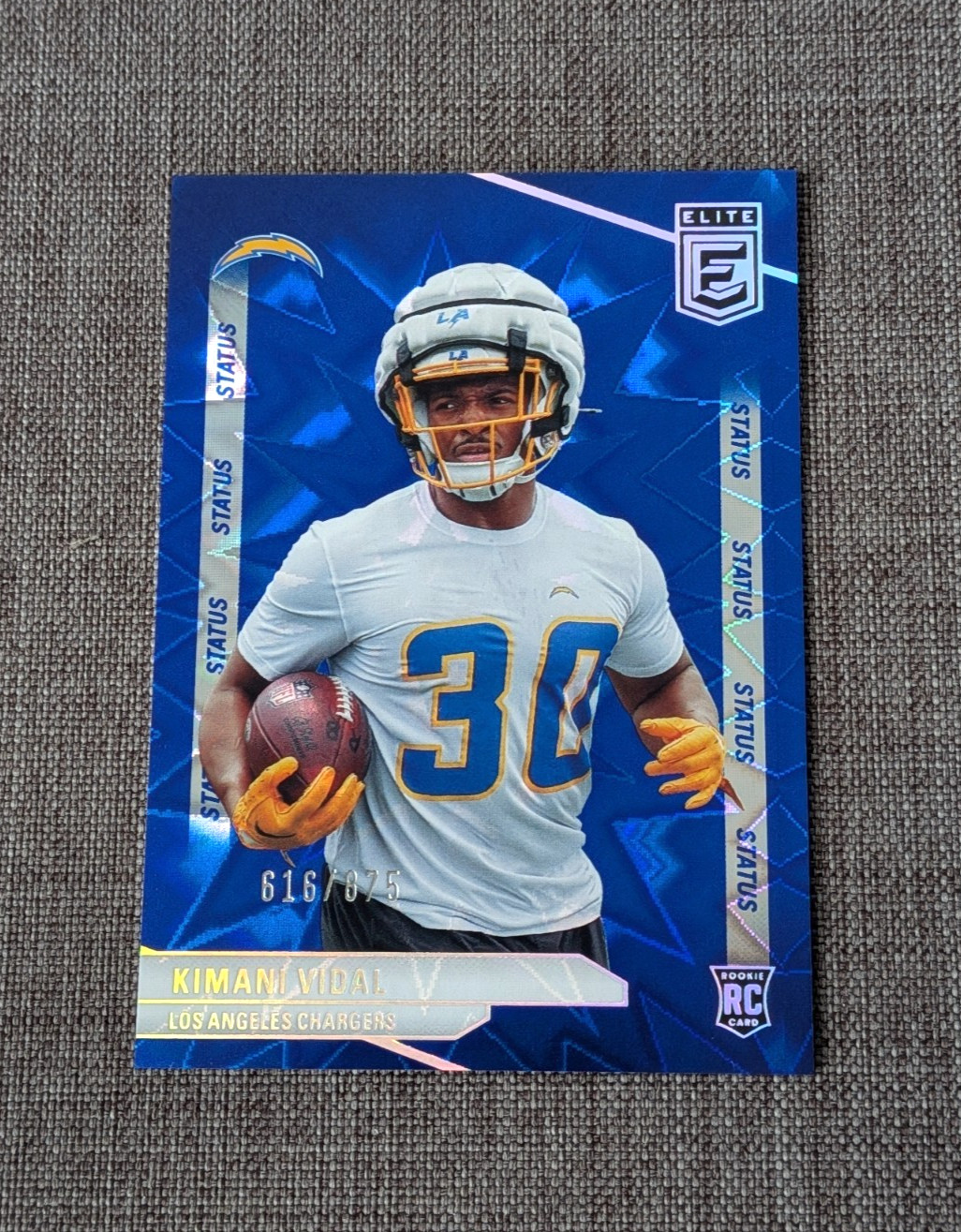 Kimani Vidal Rookie | 2024 Panini Donruss Elite #169 Status Explosion /875 (RC)