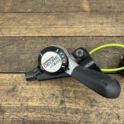 Vintage Shimano Deore SL-MT60 6 Speed Thumb Shifter Set MTB Black