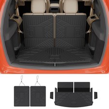 Three-Piece Mat Set for 2021-2026 Jeep Grand Cherokee L 6 7 Seater Trunk ma...
