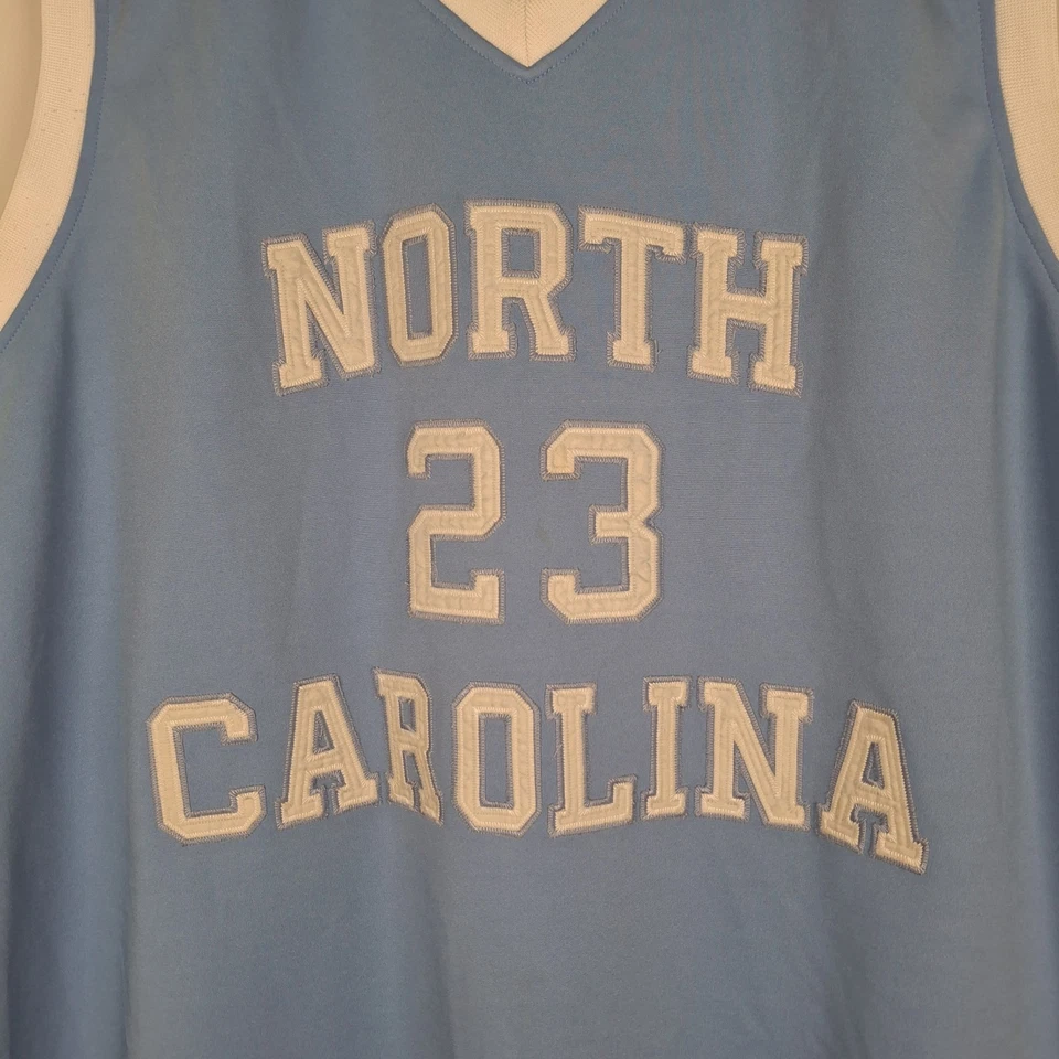 True School Basketball Jersey North Carolina M. Jordan #23 (1982) Size 4XL (58) - Image 4 of 4