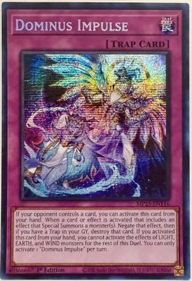 Yugioh - Dominus Impulse - MP25-EN116 - Prismatic Secret Rare