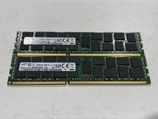 32GB 2x 16GB Samsung 2Rx4 PC3L-10600R-09-11-E2-D4 M393B2G70CB0-YH9 Ram Used