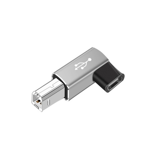 USB Type-C Female to USB B Male Adapter For Scanner Printer Converter New - Picture 11 of 18