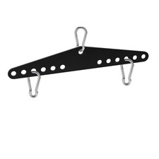 D Handle Cable Lat Pulldown Bar Tricep Row Attachment Home Gym Pulley System